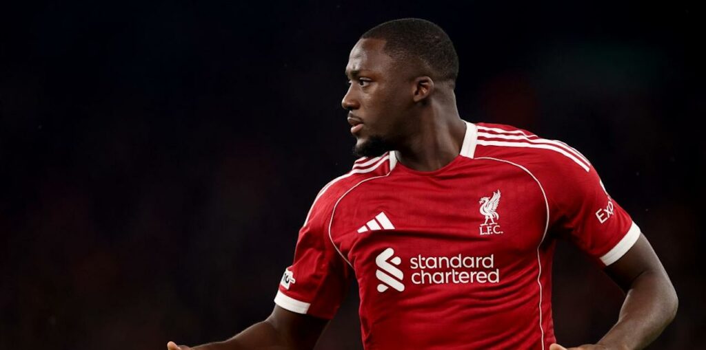 Liverpool defender Ibrahima Konate