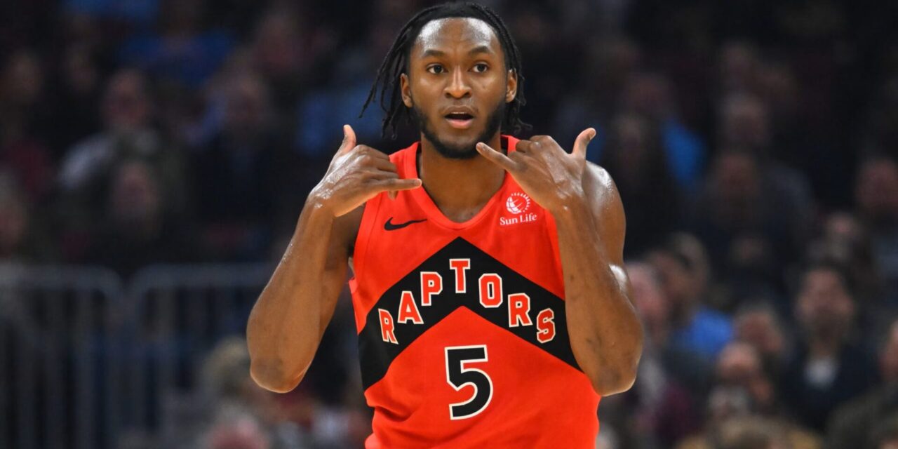Toronto Raptors' guard Immanuel Quickley