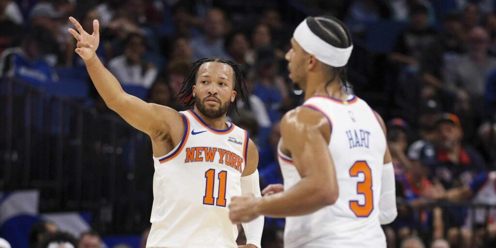 Jalen Brunson and Josh Hart