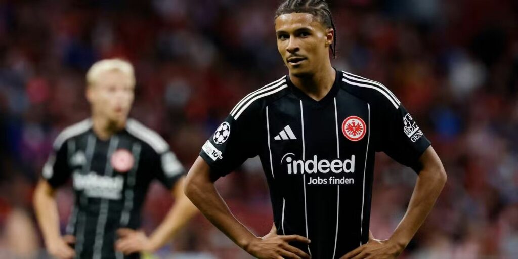 Eintracht Frankfurt winger Jean Bahoya