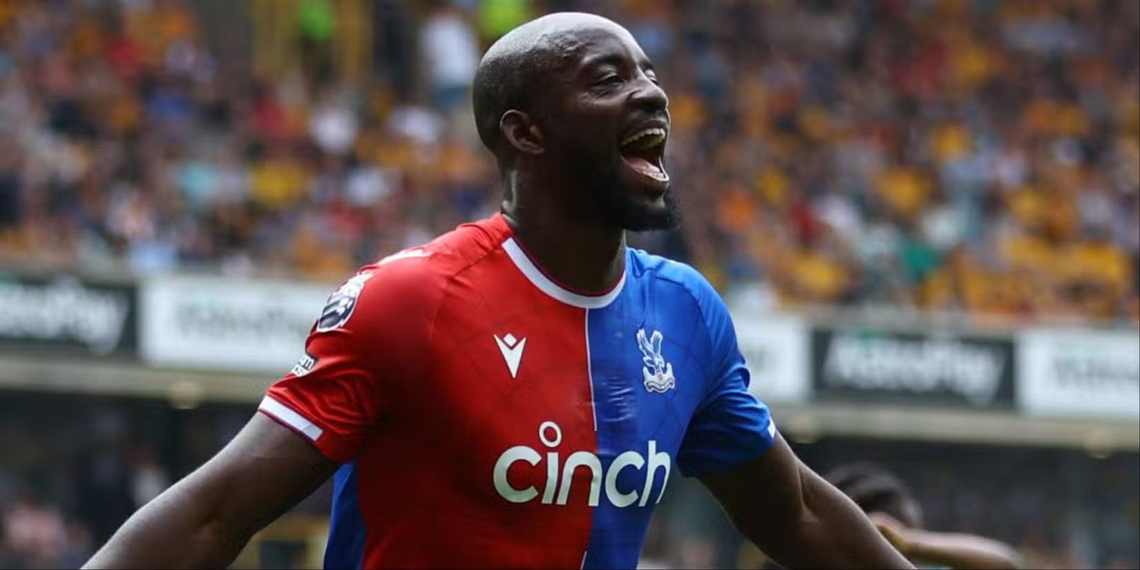 Crystal Palace striker Jean Philippe Mateta