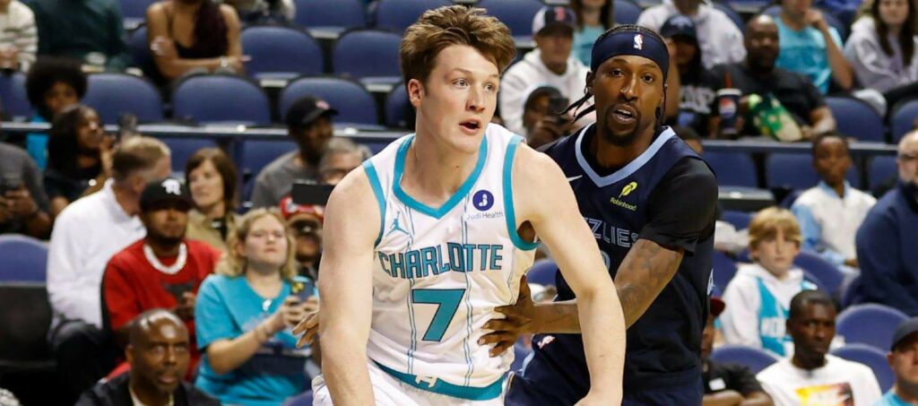 Charlotte Hornets rookie Kon Knueppel