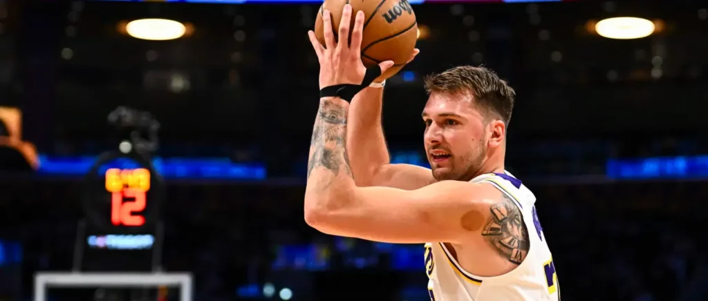 Los Angeles Lakers guard Luka Doncic