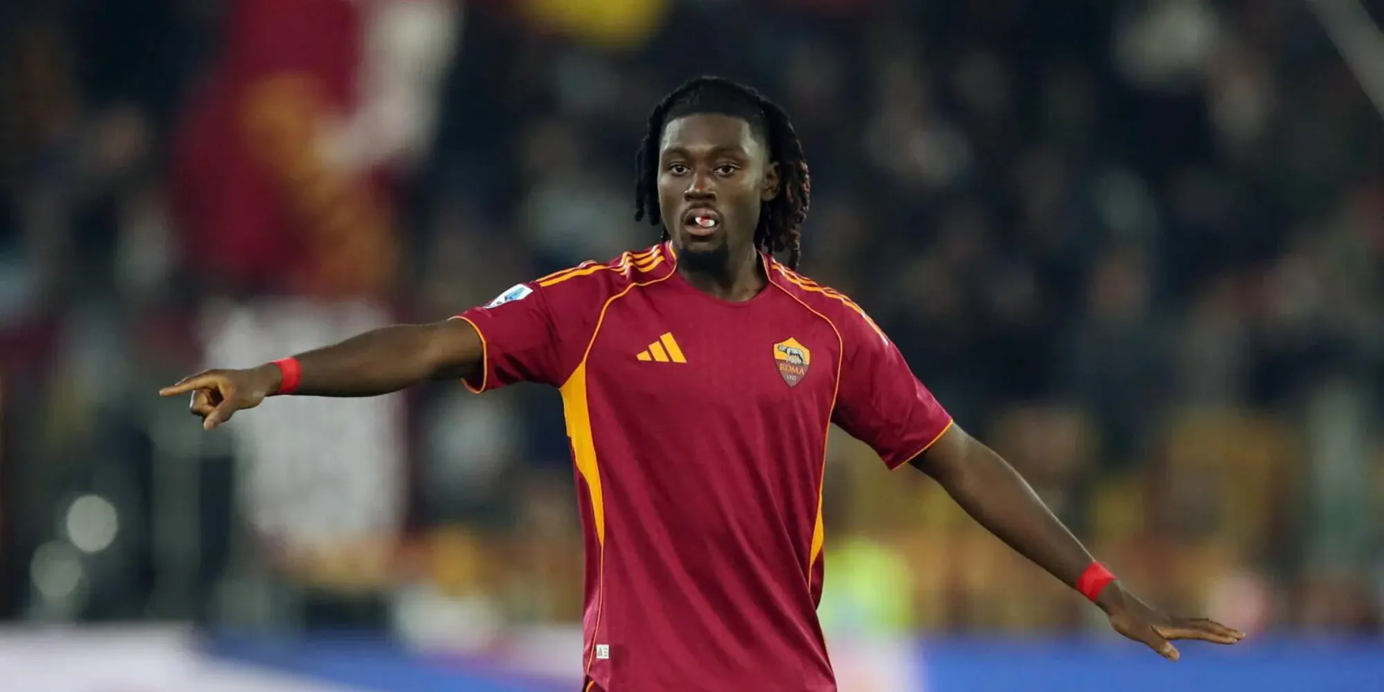 Roma midfielder Manuel Kone