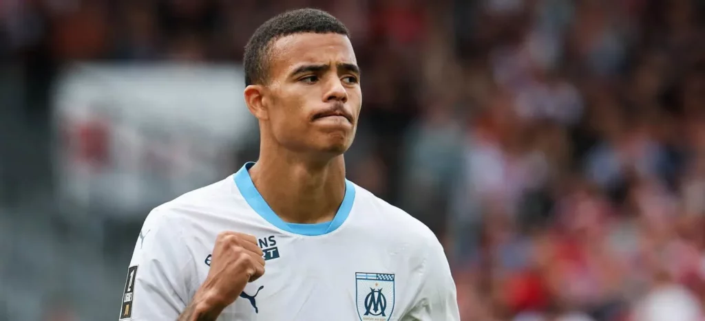 Marseille forward Mason Greenwood
