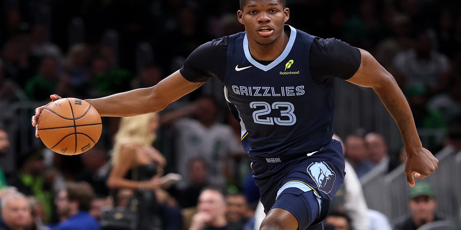 Memphis Grizzlies guard Cedric Coward