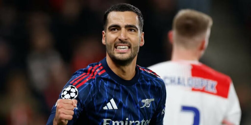 Arsenal midfielder Mikel Merino