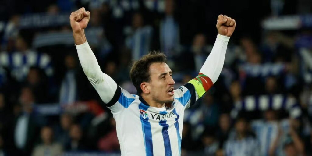 Real Sociedad forward Mikel Oyarzabal