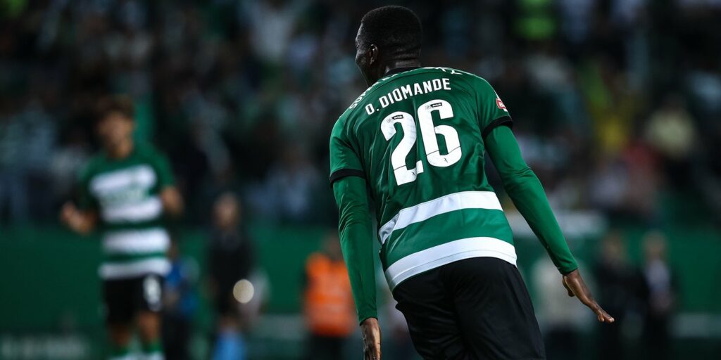 Sporting CP defender Ousmane Diomande