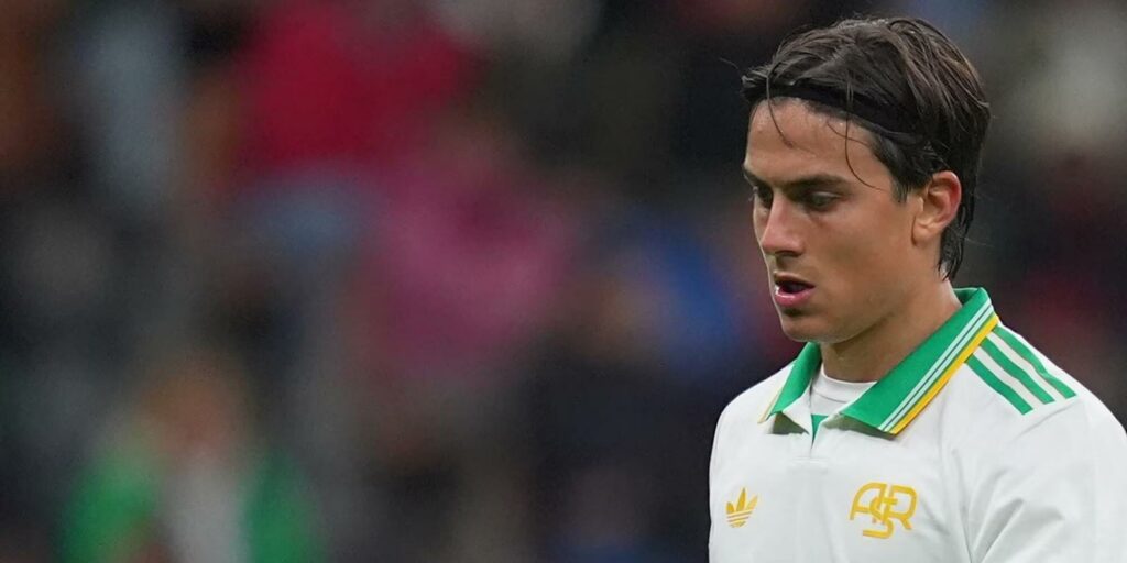 Roma forward Paulo Dybala