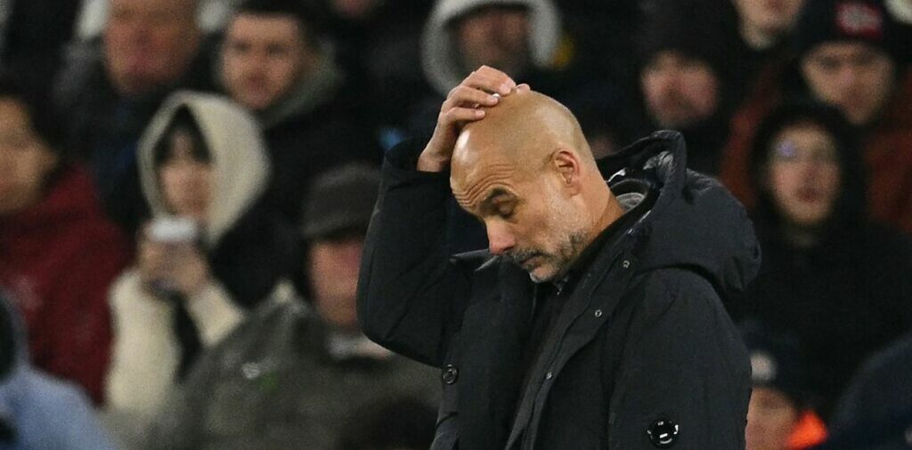 Manchester City manager Pep Guardiola