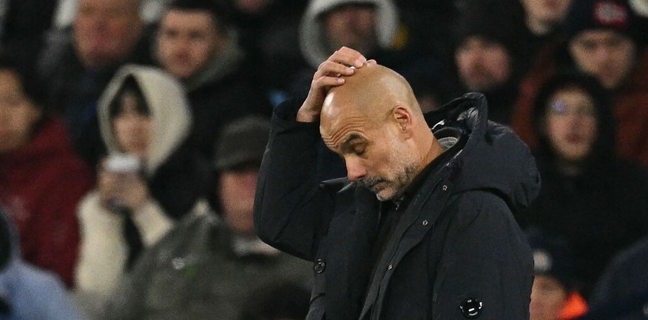 Manchester City manager Pep Guardiola