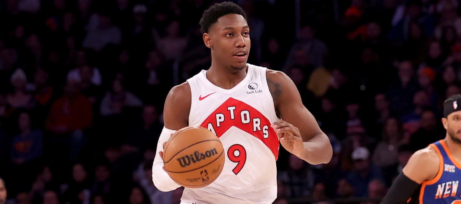 Toronto Raptors guard RJ Barrett