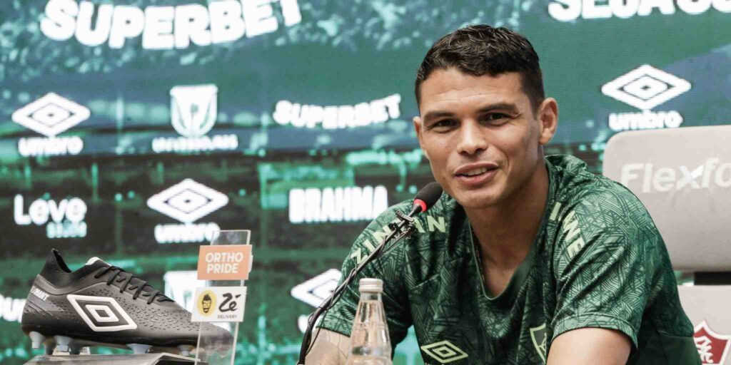 Fluminense defender Thiago Silva
