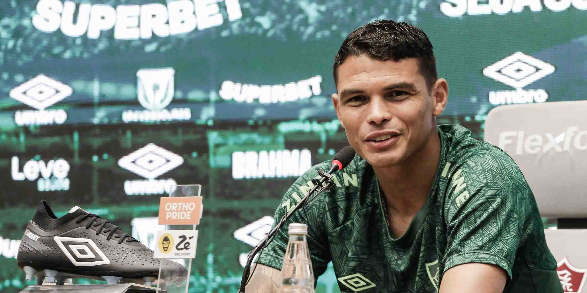 Fluminense defender Thiago Silva