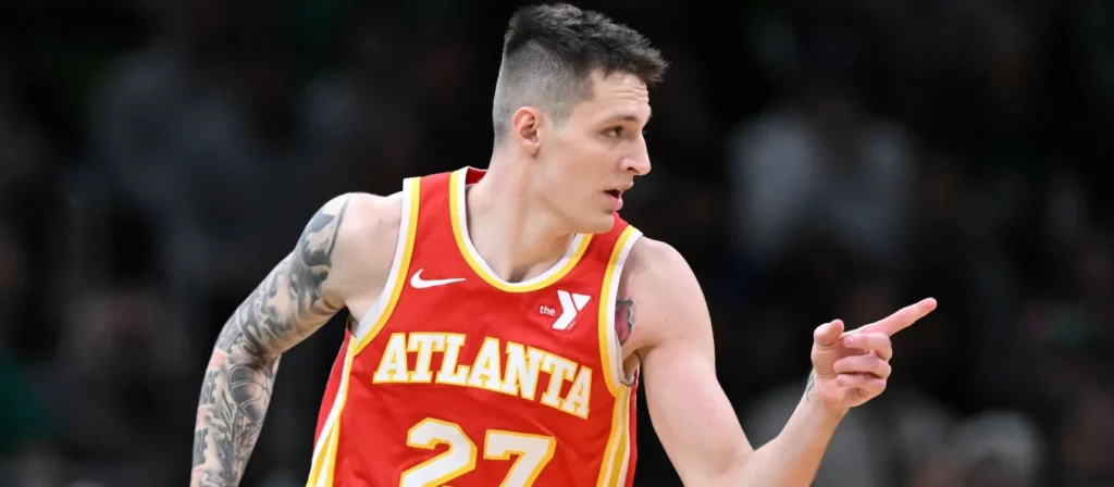 Atlanta Hawks' guard Vit Krejci