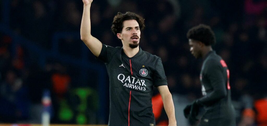 PSG midfielder Vitinha