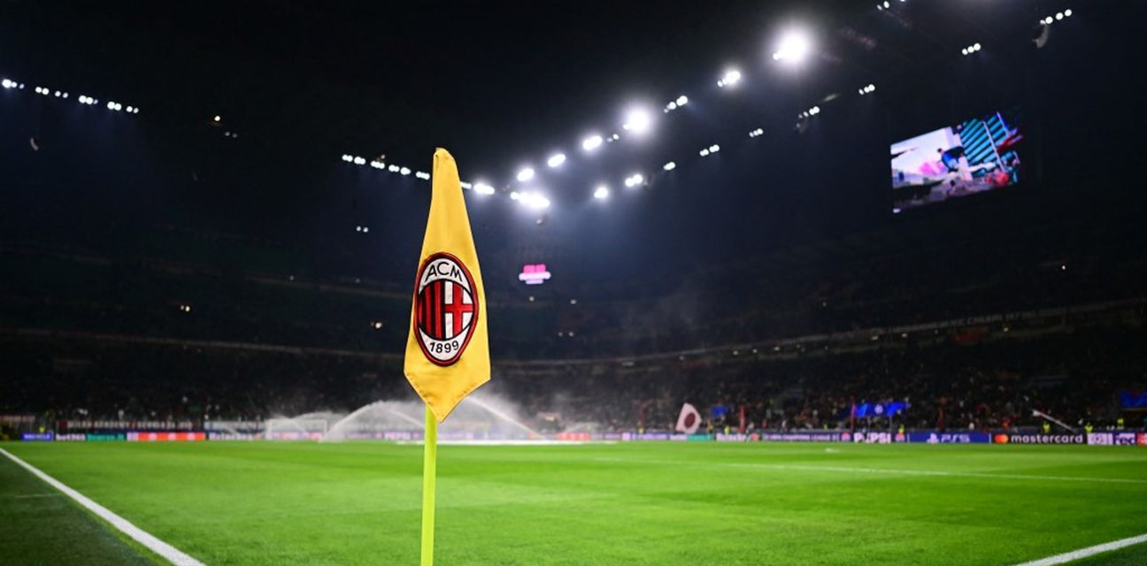 AC Milan corner flag