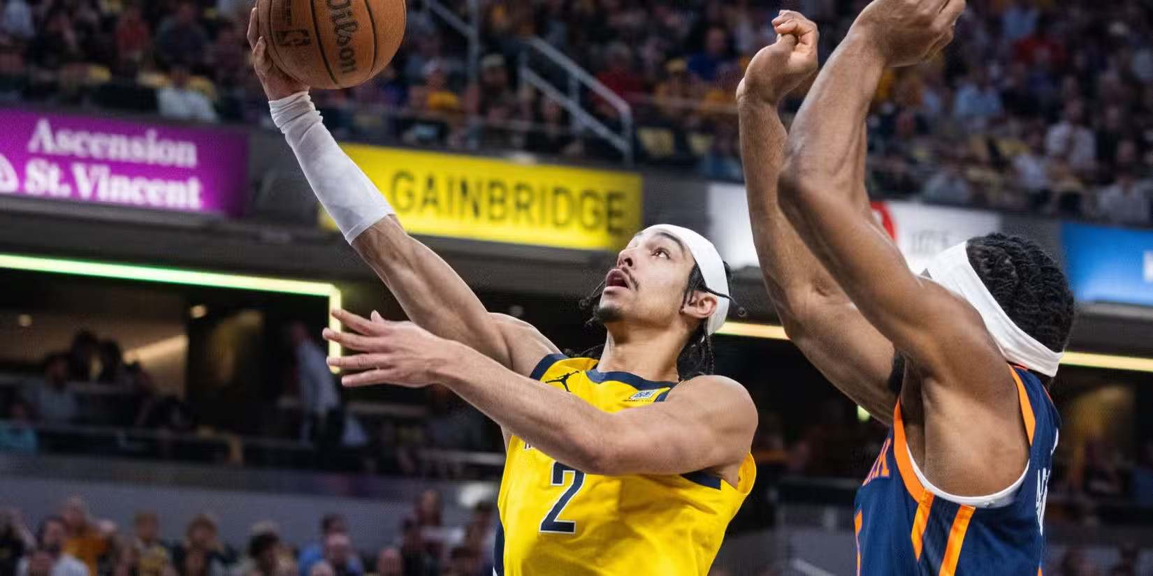 Indiana Pacers guard Andrew Nembhard