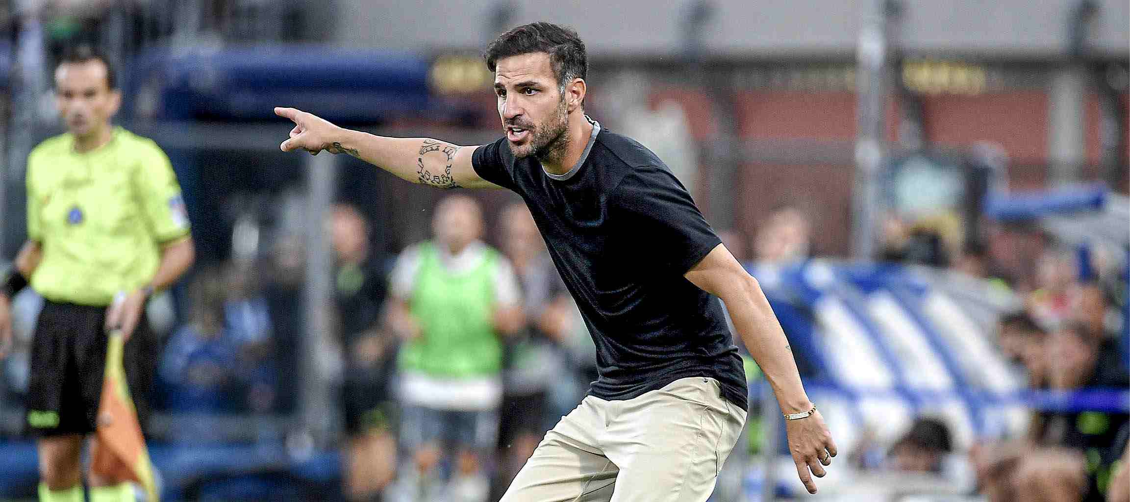 Como head coach Cesc Fabregas