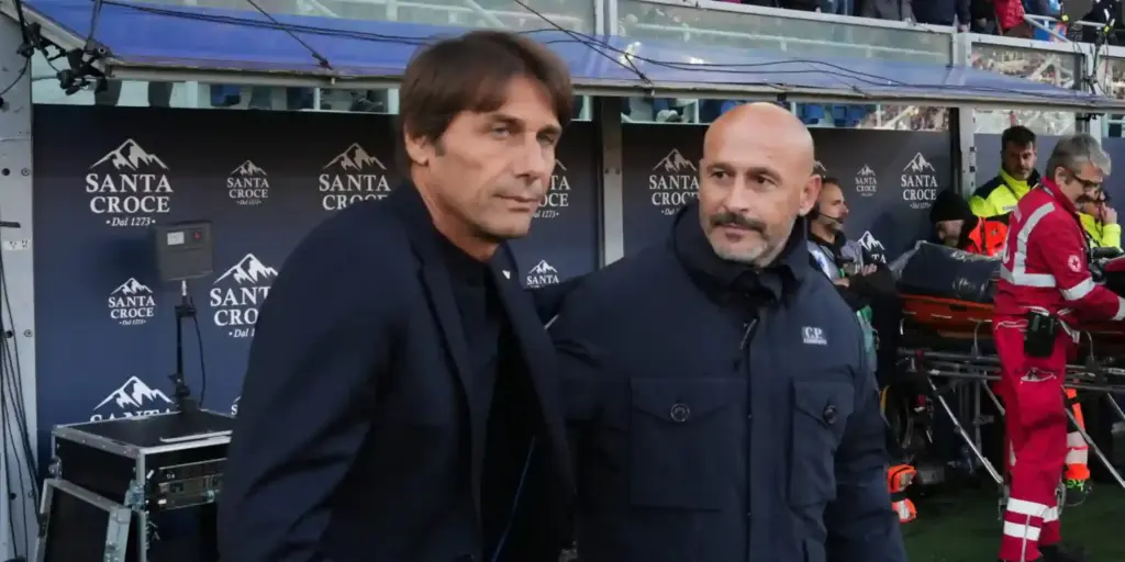 Antonio Conte and Vincenzo Italiano