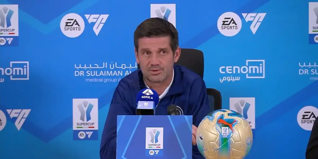 Inter head coach Cristian Chivu