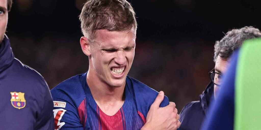 Barcelona midfielder Dani Olmo