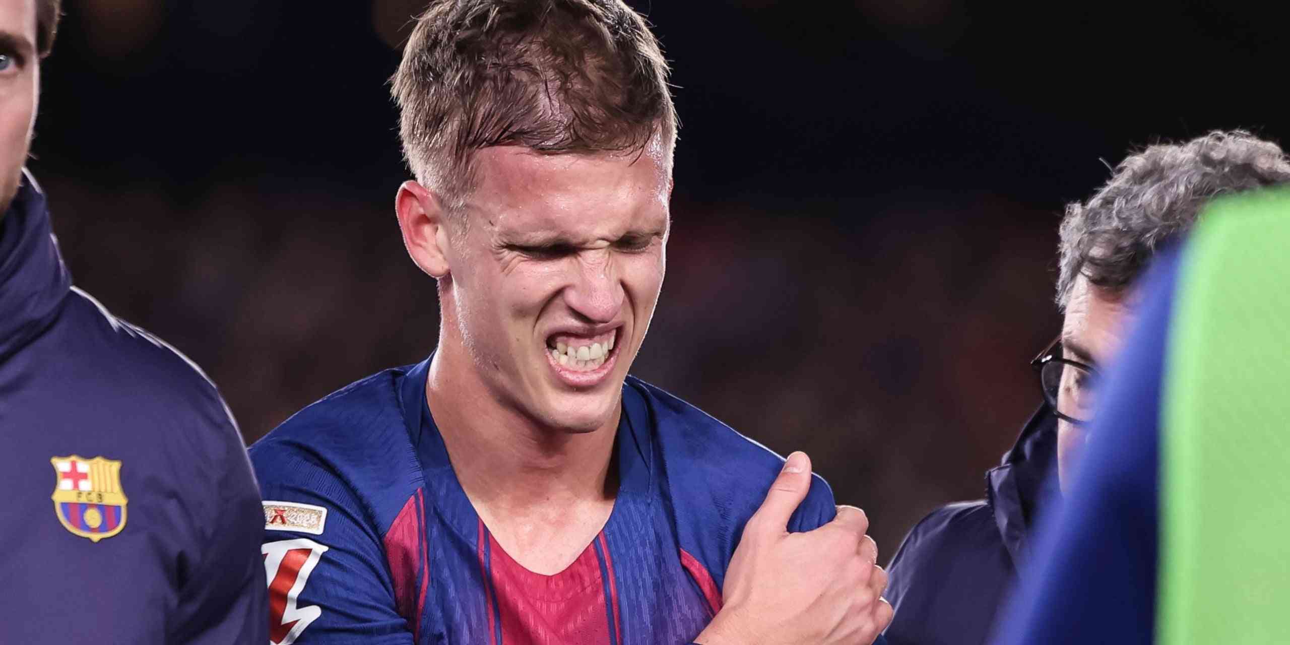 Barcelona midfielder Dani Olmo