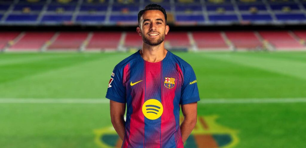 Barcelona defender Eric Garcia