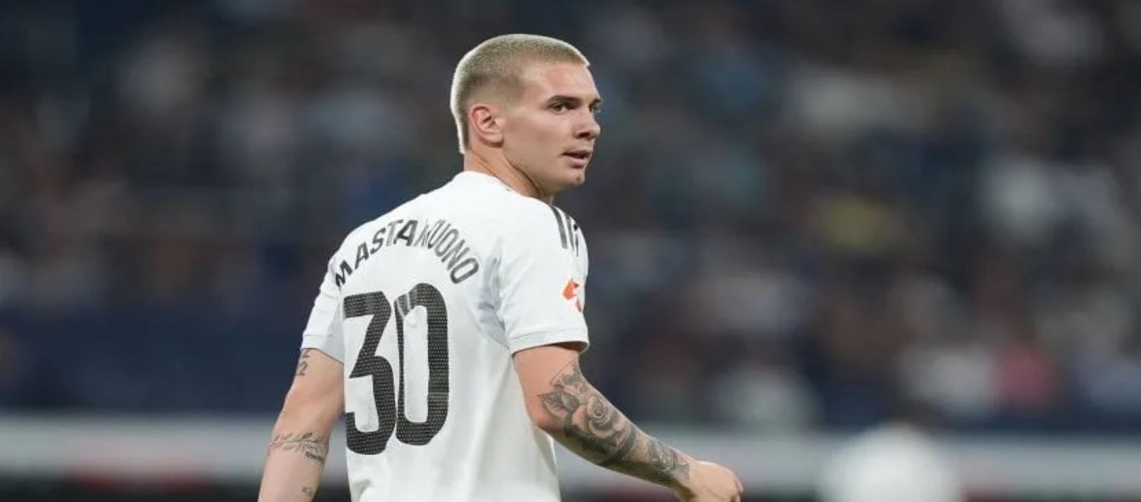 Real Madrid midfielder Franco Mastantuono