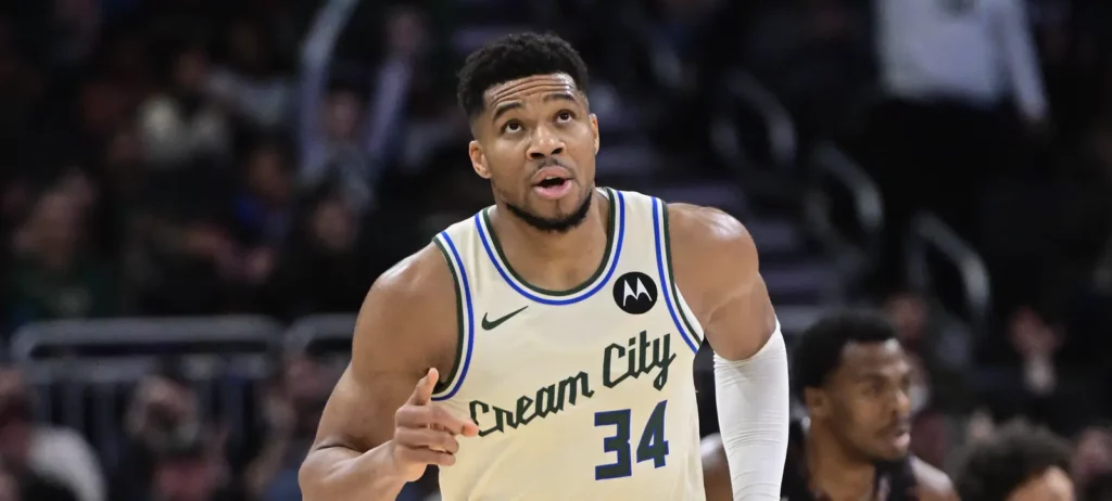 Milwaukee Bucks forward Giannis Antetokounmpo
