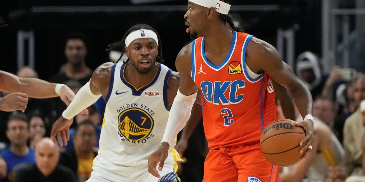 Shai Gilgeous-Alexander guarded by Buddy Hield