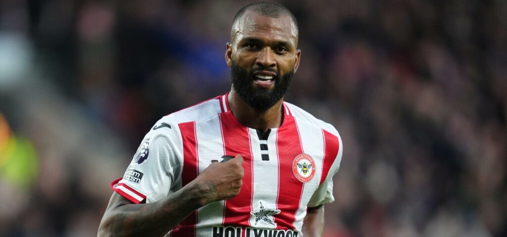 Brentford striker Igor Thiago