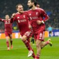 Dominic Szloboszlai has just scored a penalty for Liverpool against Inter
