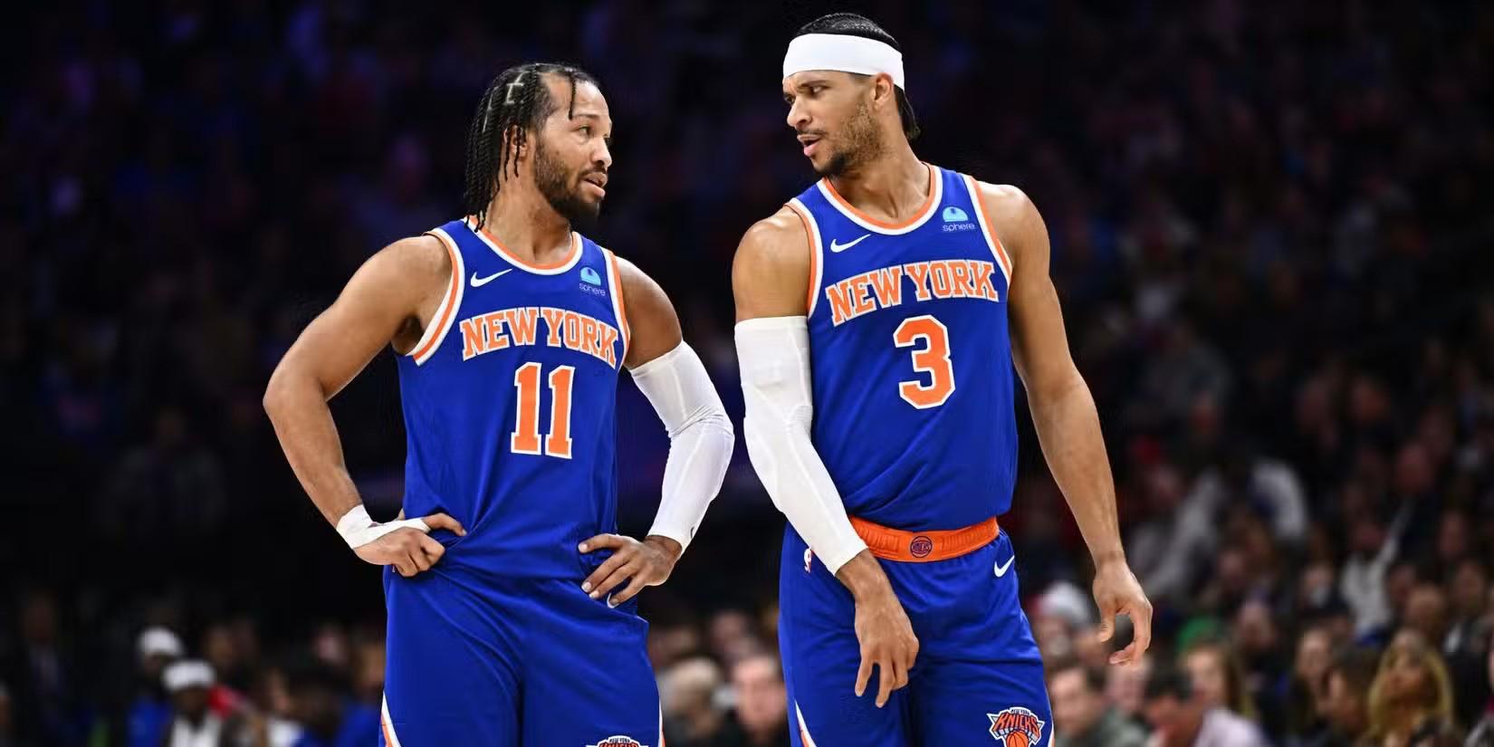 Jalen Brunson and Josh Hart