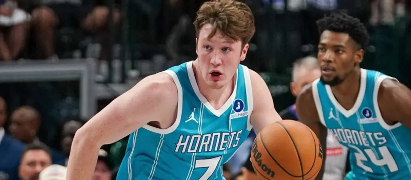 Charlotte Hornets rookie Kon Knueppel