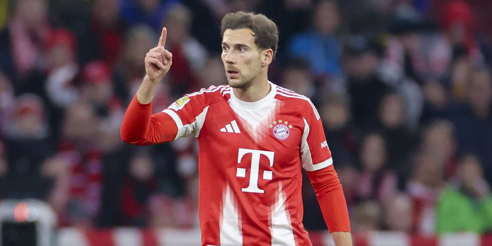 Bayern Munich midfielder Leon Goretzka