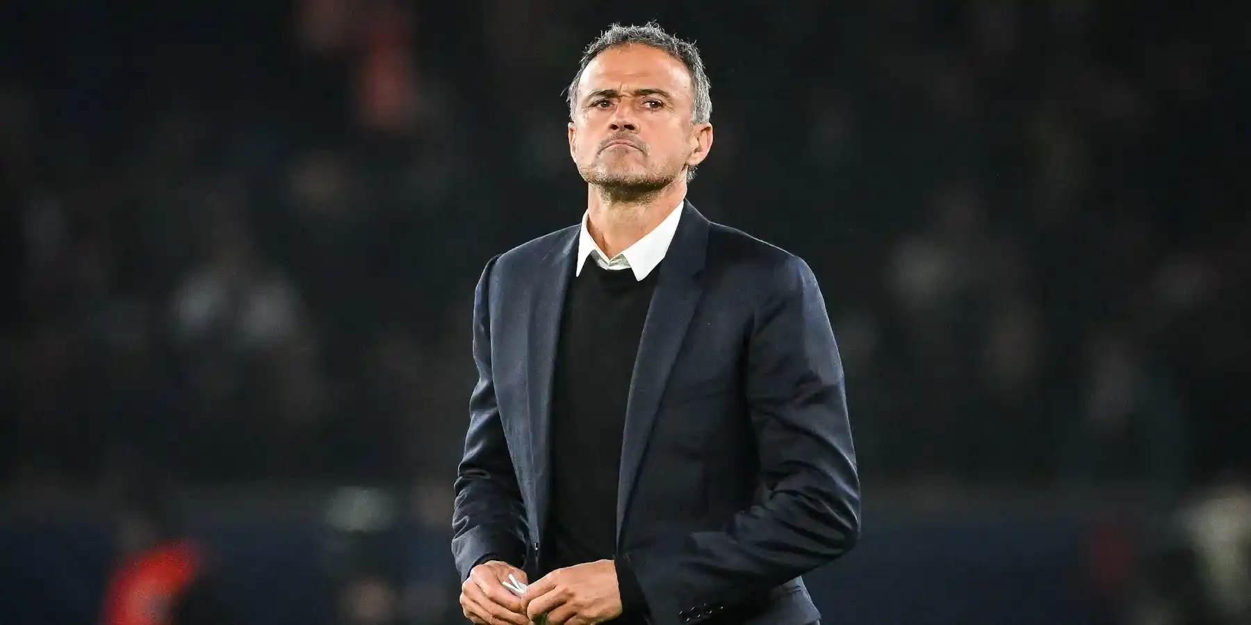 Paris Saint-Germain head coach Luis Enrique