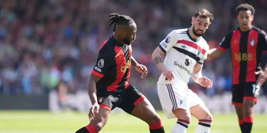 Antoine Semenyo and Bruno Fernandes