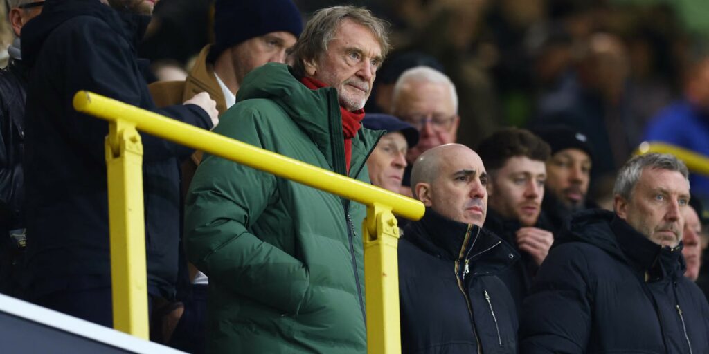 Sir Jim Ratcliffe and Omar Berrada