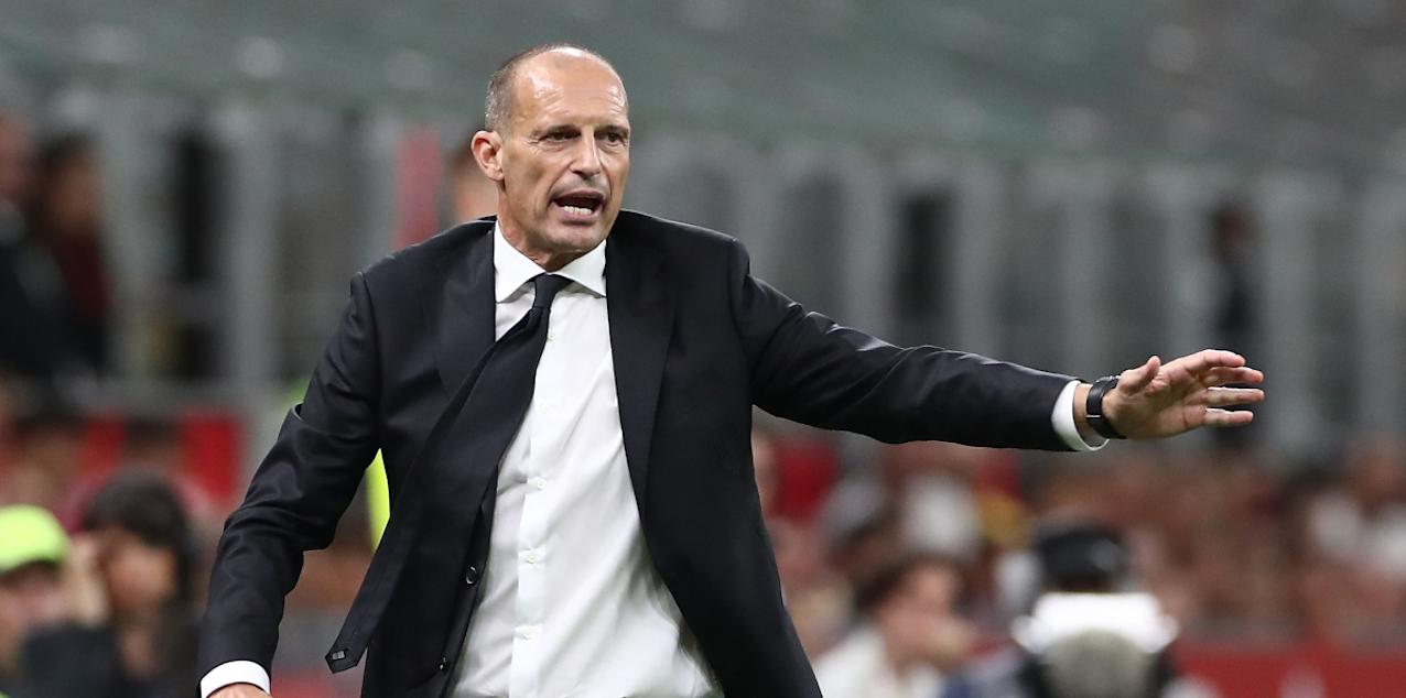 Milan head coach Massimiliano Allegri