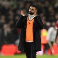 Mohamed Salah greeting the fans