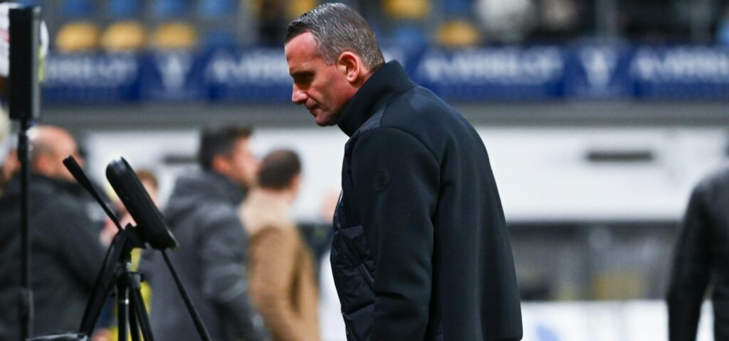 Former Club Brugge head coach Nicky Hayen