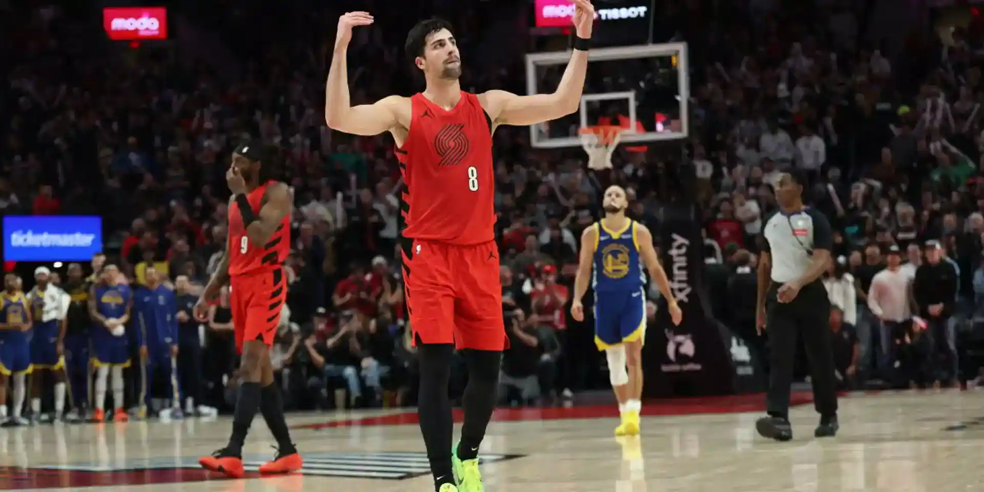 Portland Trail Blazers guard Deni Avdija