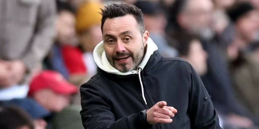 Marseille head coach Roberto De Zerbi