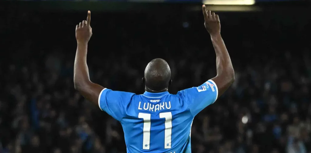 Napoli striker Romelu Lukaku