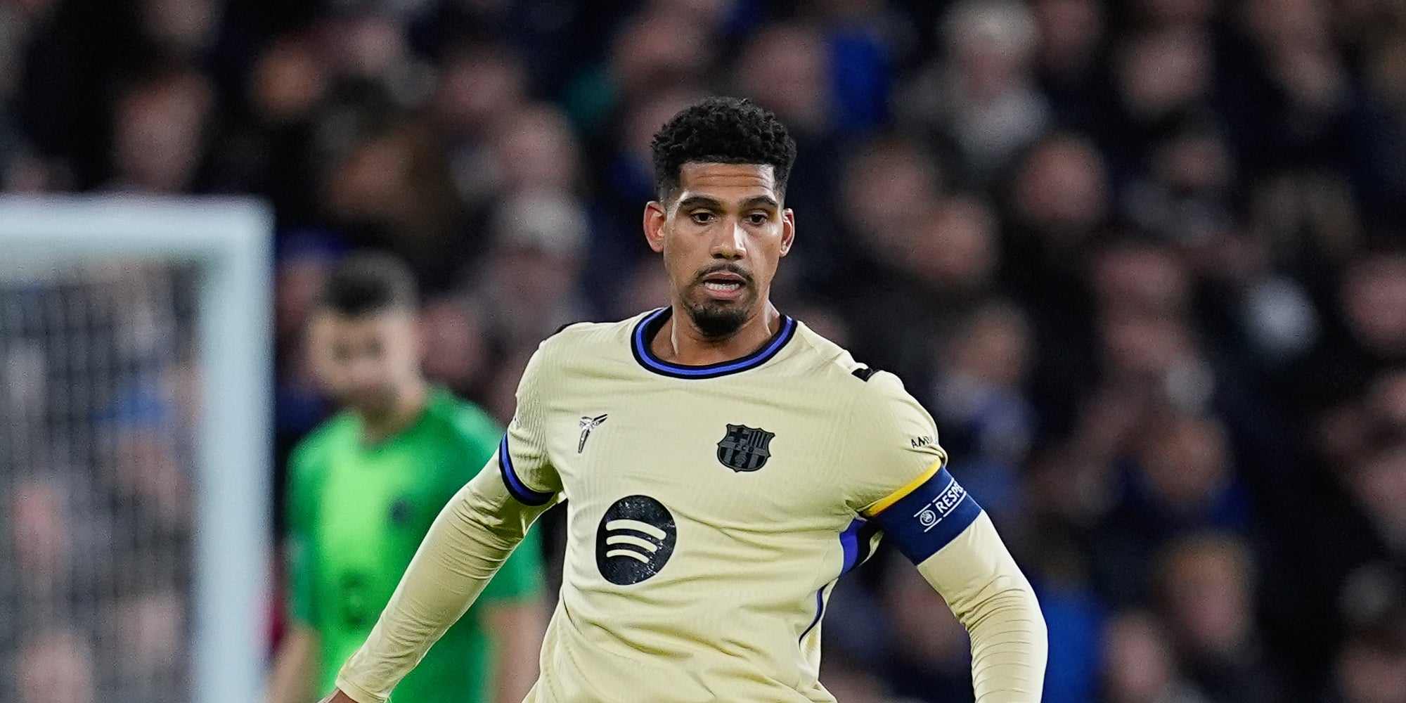 Barcelona defender Ronald Araujo