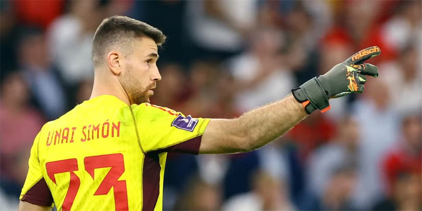 Athletic Bilbao and Spain goalkeeper Unai Simon