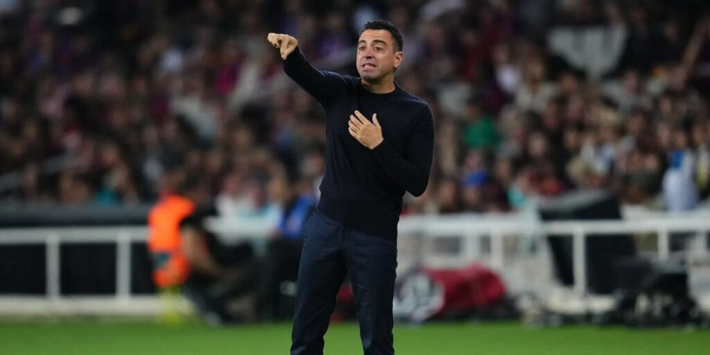 Former Barcelona player and head coach Xavi Hernandez
