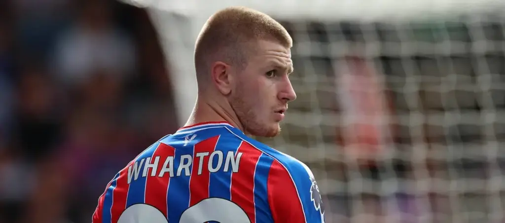 Crystal Palace midfielder Adam Wharton